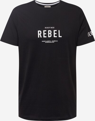Redefined Rebel Bluser & t-shirts 'Ronan' i sort / hvid, Produktvisning
