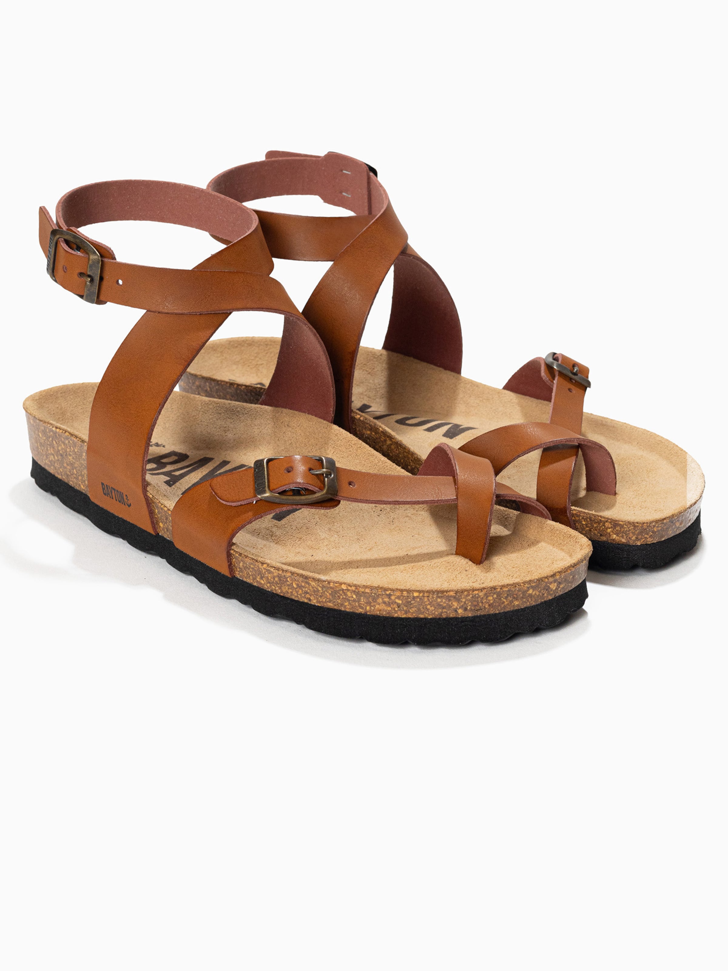 Bayton Sandále 'Swan' - Hnedá