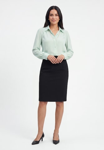 Chemisier usha BLACK LABEL en vert