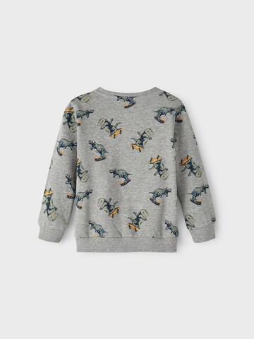 NAME IT Sweatshirt 'Lalalia' in Grey