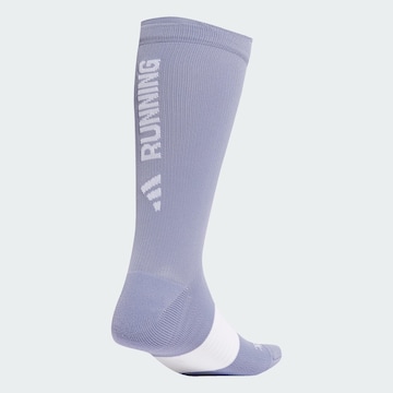 Chaussettes de sport 'Runxgraphic' ADIDAS PERFORMANCE en violet
