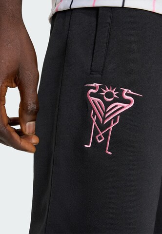 ADIDAS PERFORMANCE Regular Workout Pants 'Inter Miami CF' in Black