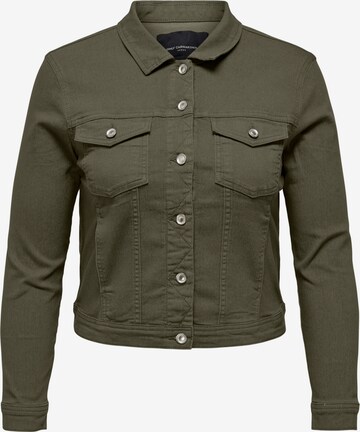 ONLY Carmakoma Between-Season Jacket 'Wespa' in Green: front