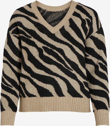 VILA Sweater 'Ril' in Beige: front