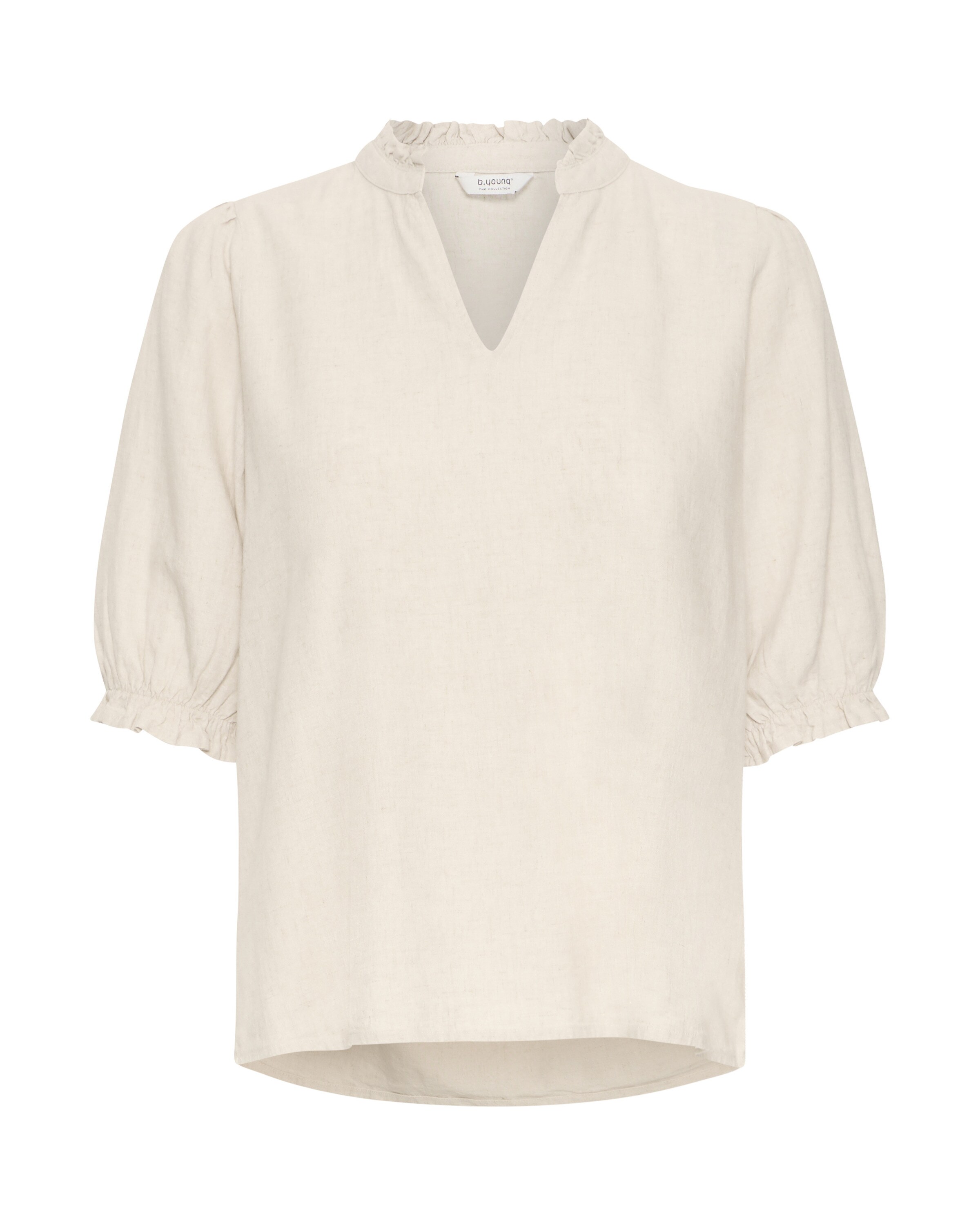 b.young Bluse 'BYFALAKKA' in ecru, Produktansicht