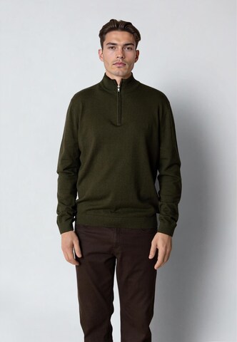 Clean Cut Copenhagen Pullover 'Claude' in Grün: Vorderseite