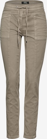 CECIL Slimfit Hose in Beige: predná strana