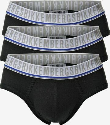 Slip BIKKEMBERGS en noir : devant