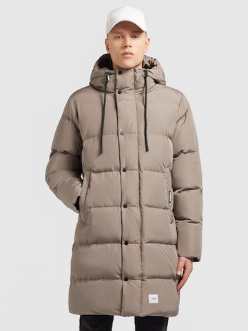 khujo Winter Coat 'Rafi2' in Grey: front