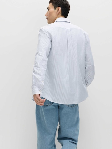 Marks & Spencer Regular fit Button Up Shirt in Blue