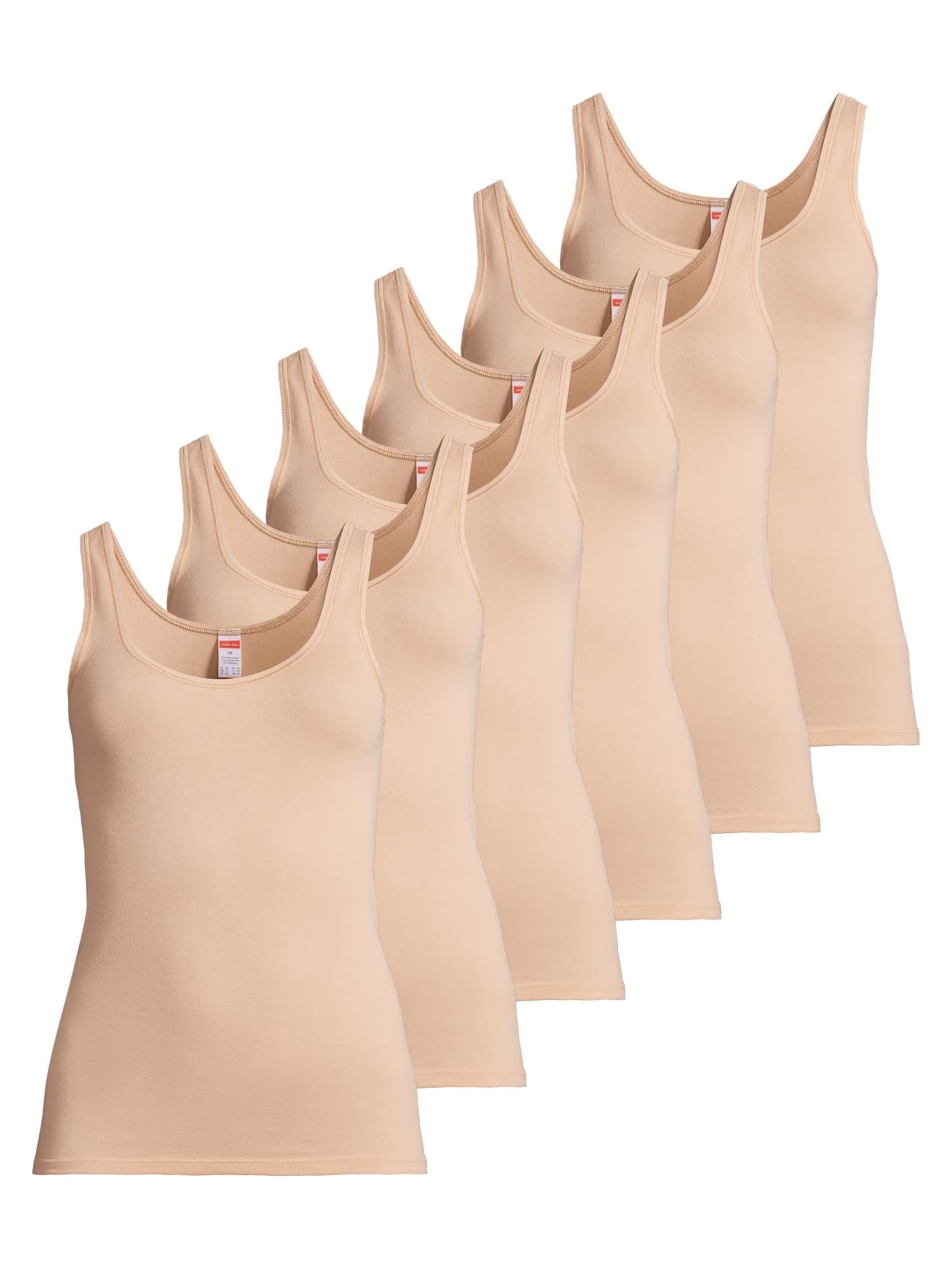 CON-TA Undershirt 'Feinripp' in Beige: front