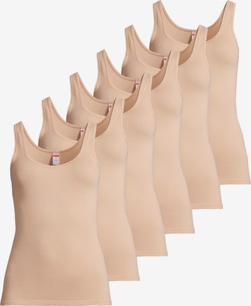 CON-TA Undershirt 'Feinripp' in Beige: front