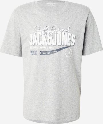 JACK & JONES Shirt in Grey: front