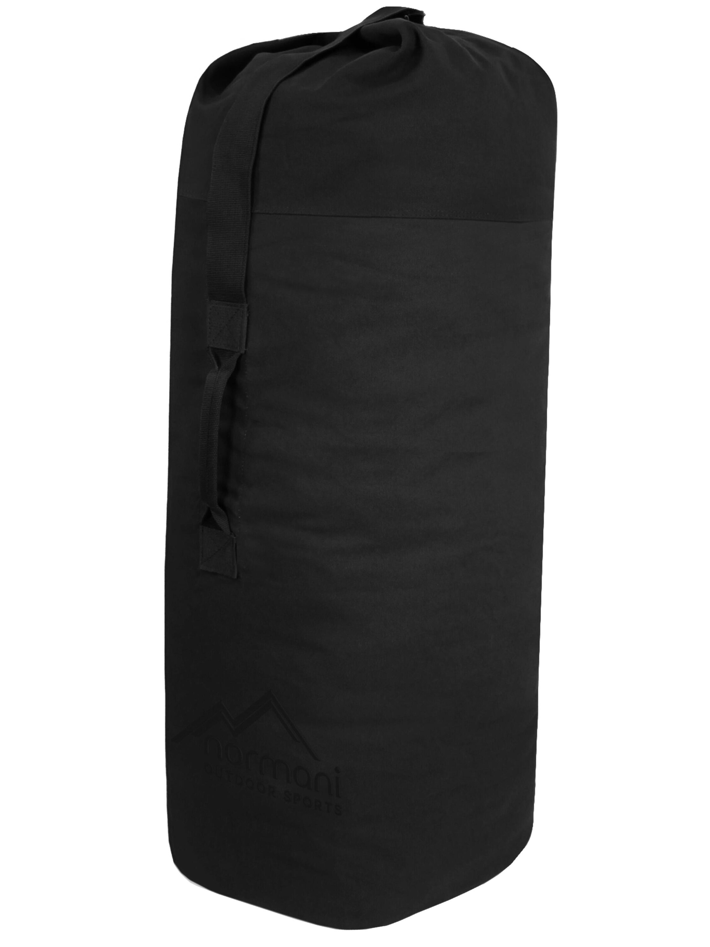 Sac à dos normani en noir : devant