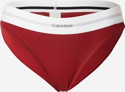 Calvin Klein Underwear Slip u crvena / bijela, Pregled proizvoda