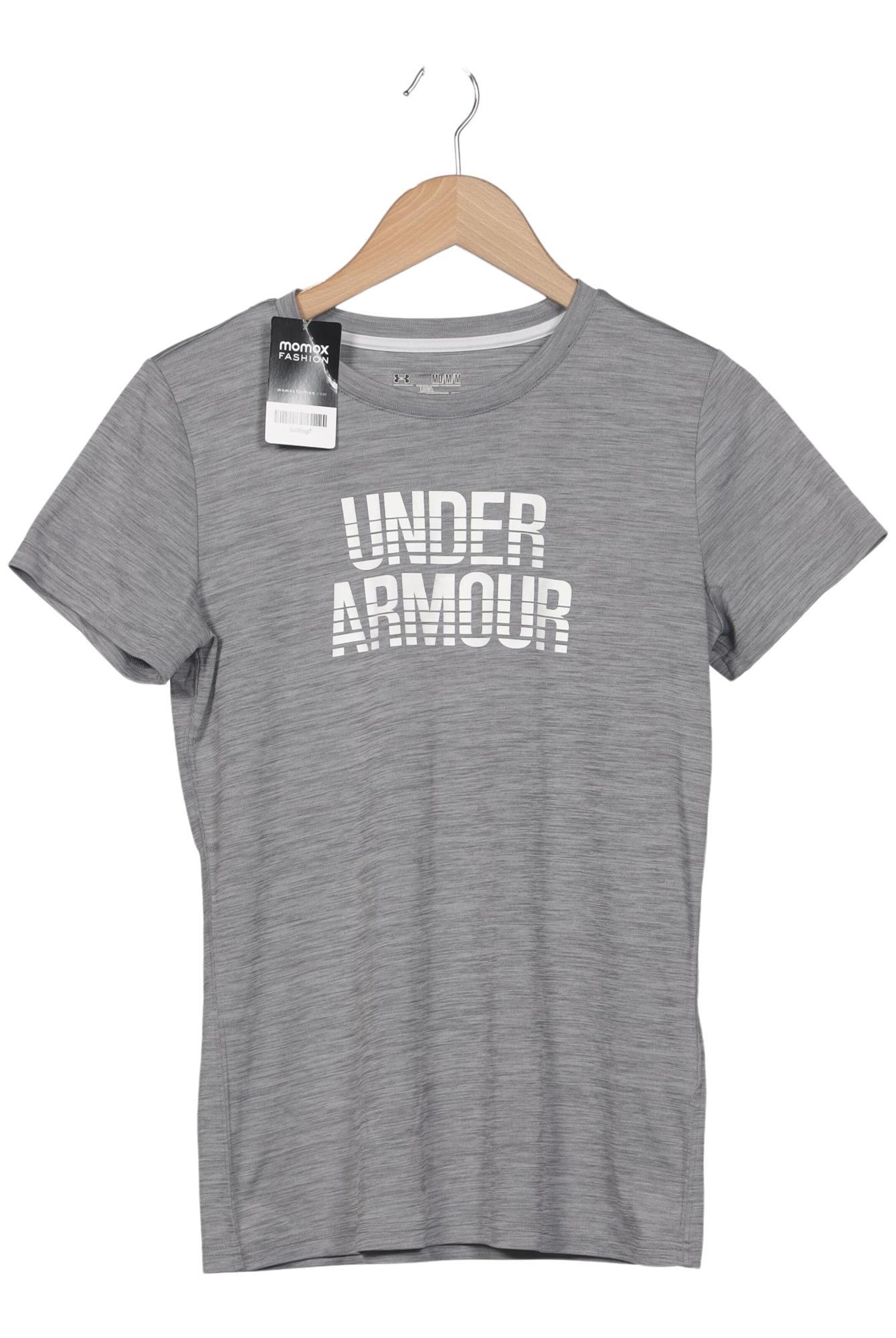 UNDER ARMOUR T-Shirt M in Grau: Vorderseite