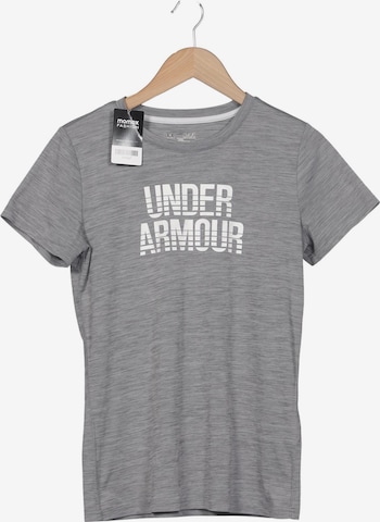 UNDER ARMOUR T-Shirt M in Grau: Vorderseite