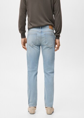 MANGO MAN Slim fit Jeans 'Jan' in Blue