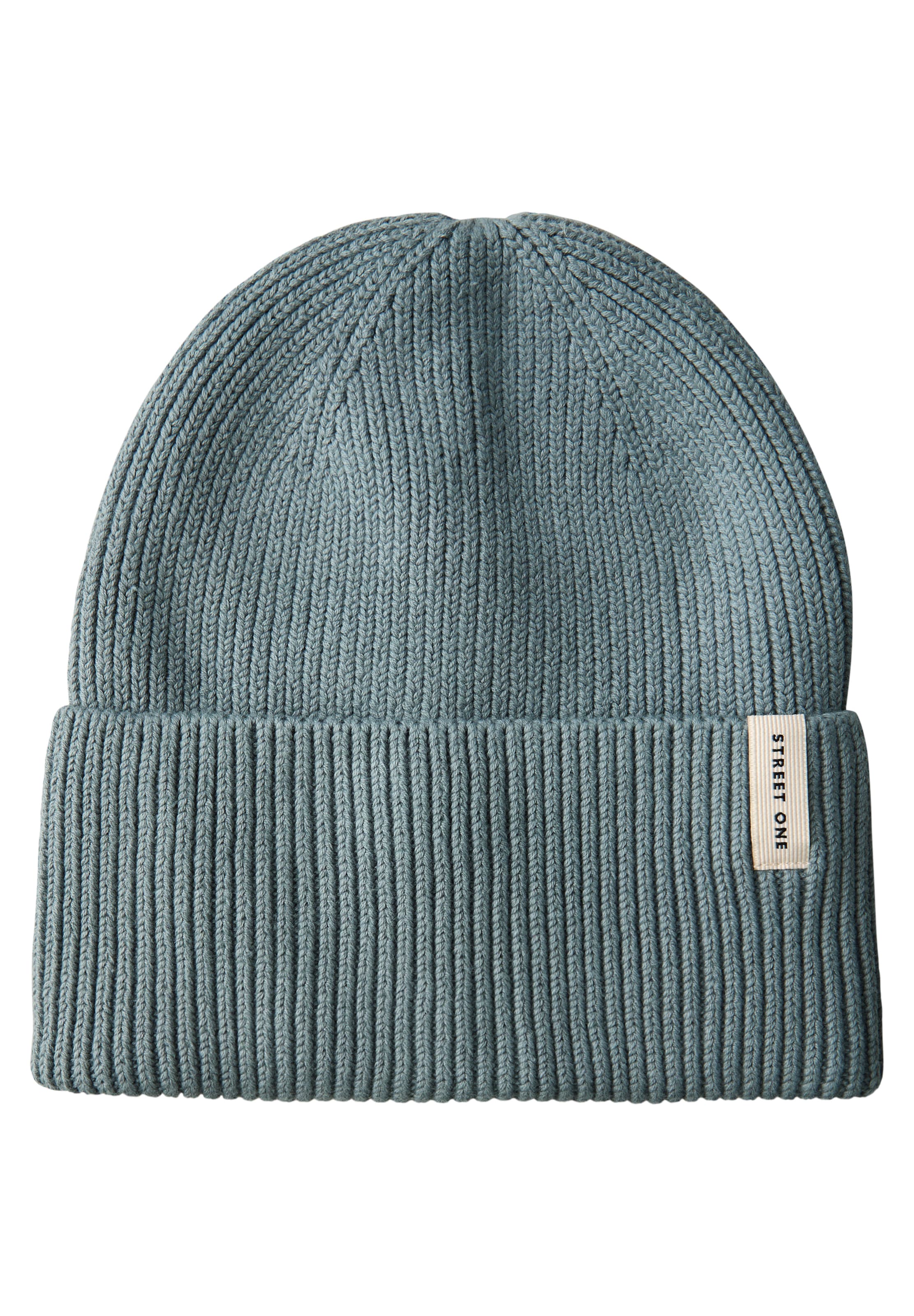 STREET ONE Beanie in Blue: front