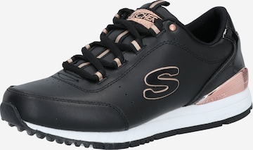 SKECHERS Låg sneaker 'Sunlite' i svart: framsida