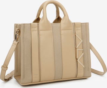 Borsa a mano di ALV By Alviero Martini in beige: frontale