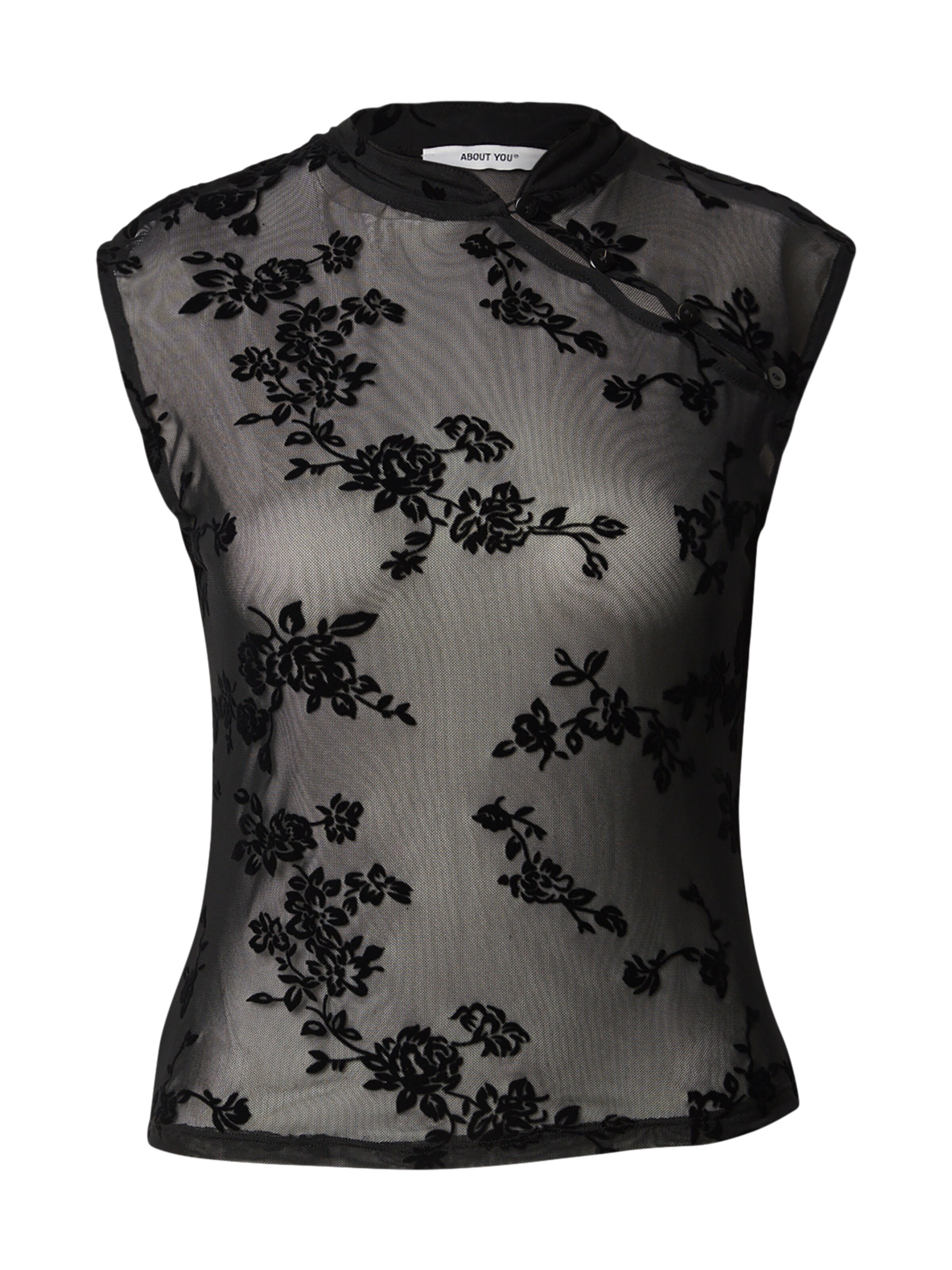 ABOUT YOU - Blusa 'Meriem' en negro: frente