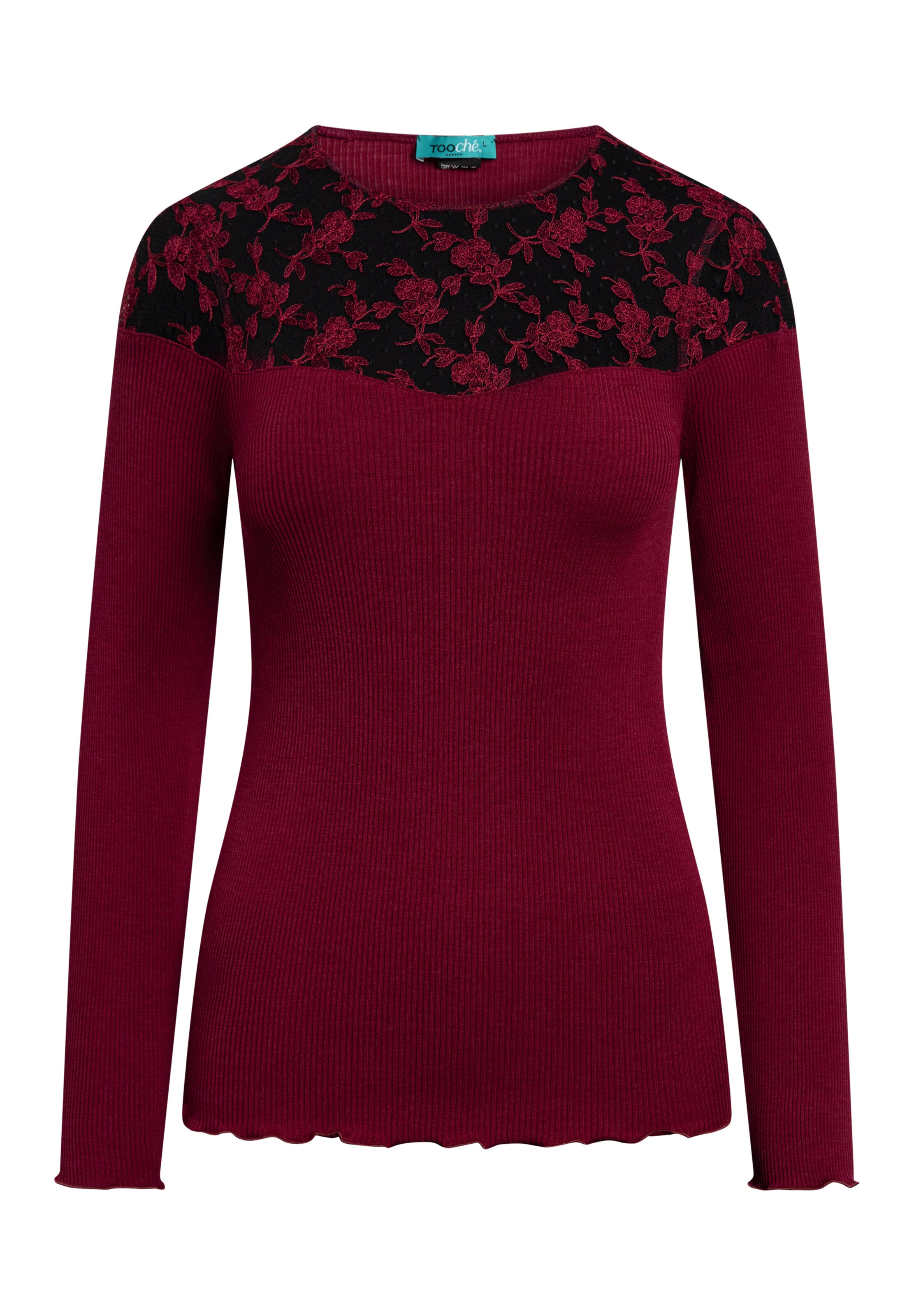 TOOche Sweater 'Ruby Rose' in Bordeaux, Item view