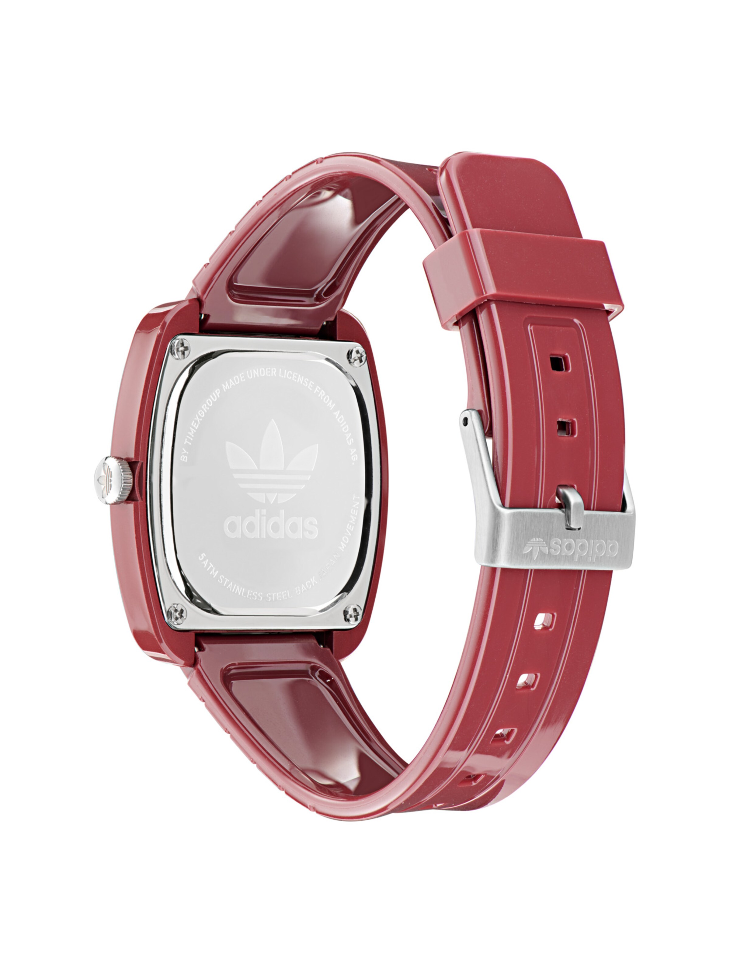 ADIDAS ORIGINALS Analog watch 'RETRO WAVE TWO' in Red