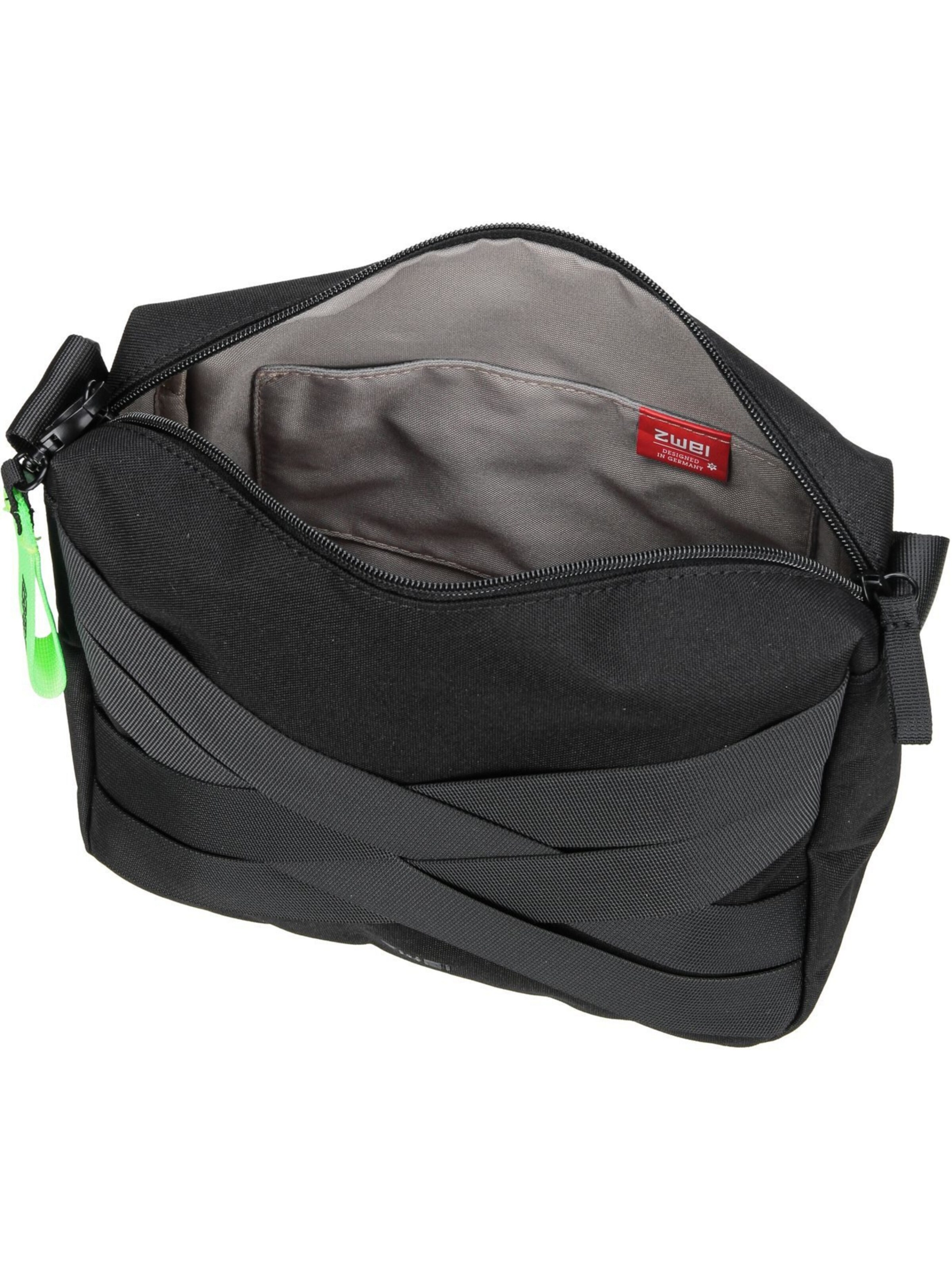 ZWEI Schoudertas 'Alex AL100' in Zwart