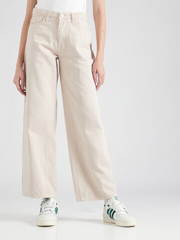 Dorothy Perkins Wide leg Jeans in Grijs: voorkant