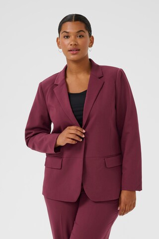 KAFFE CURVE Blazers 'Sakira' in Rood: voorkant