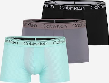 Calvin Klein Underwear Боксерки в синьо: отпред