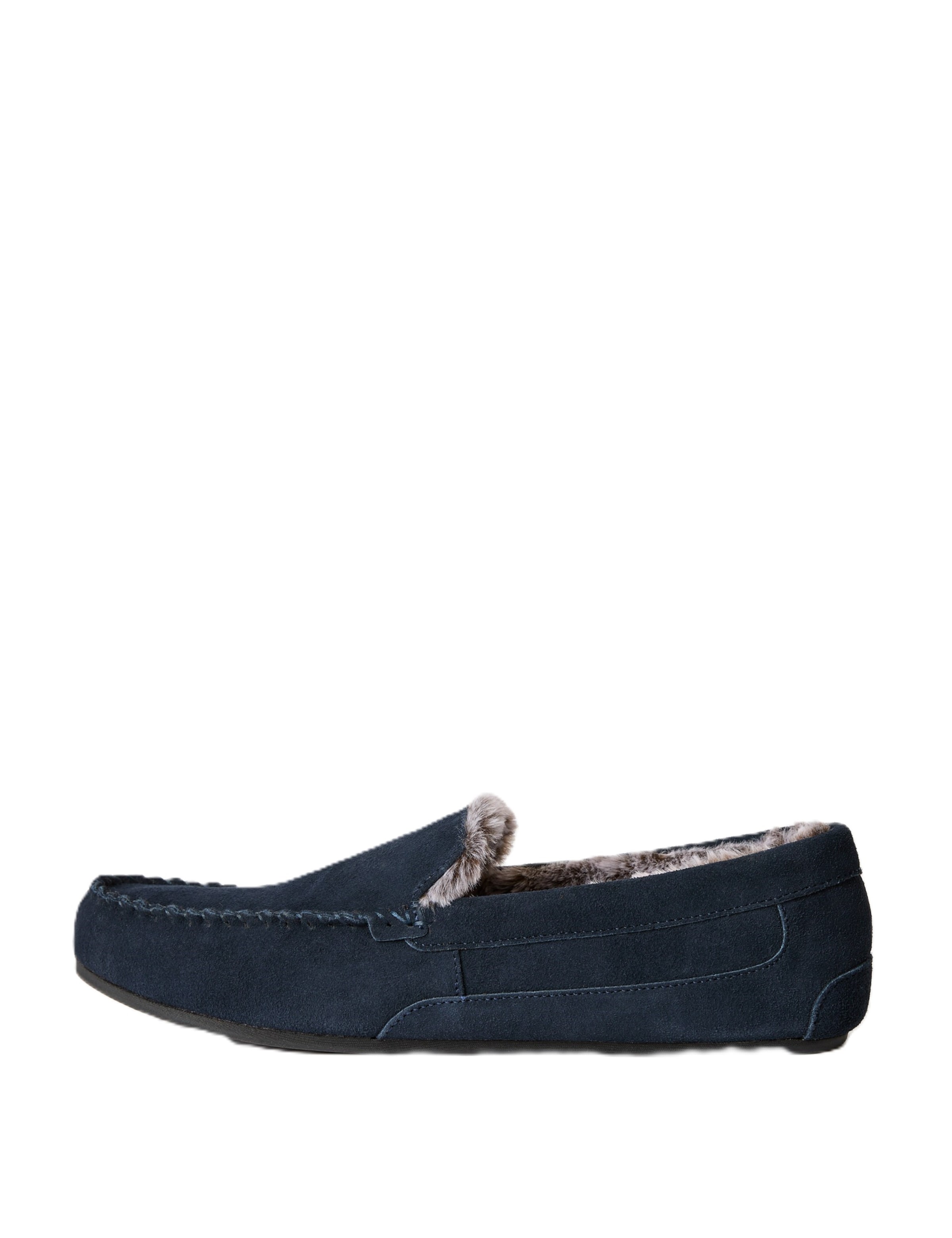 Marks & Spencer Mokassin in Blau: Vorderseite