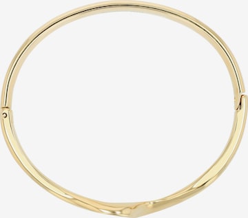 Akzent Bracelet '"Jenny" Silber - Spangenarmreif- Edelstahl Schmuck' in Gold: front