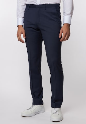 ROY ROBSON Slimfit Pantalon in Blauw: voorkant