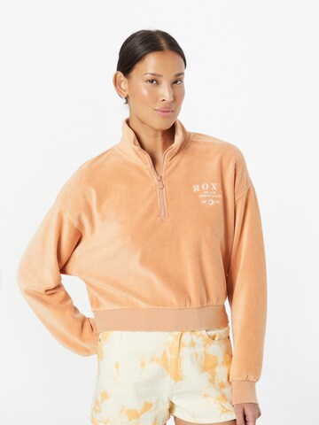 ROXY Sweatshirt 'MILLIE' in Brown: front