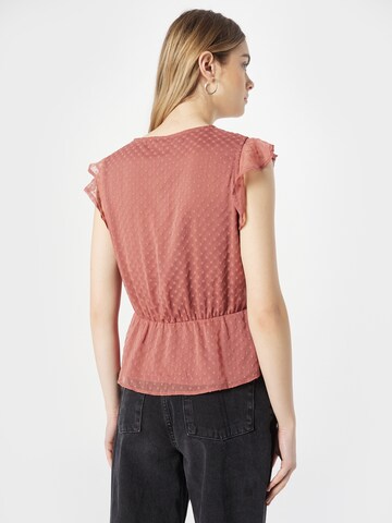 ABOUT YOU Blouse 'Ludmilla' in Roze