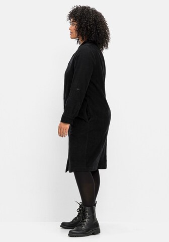 SHEEGO Shirt Dress in Black