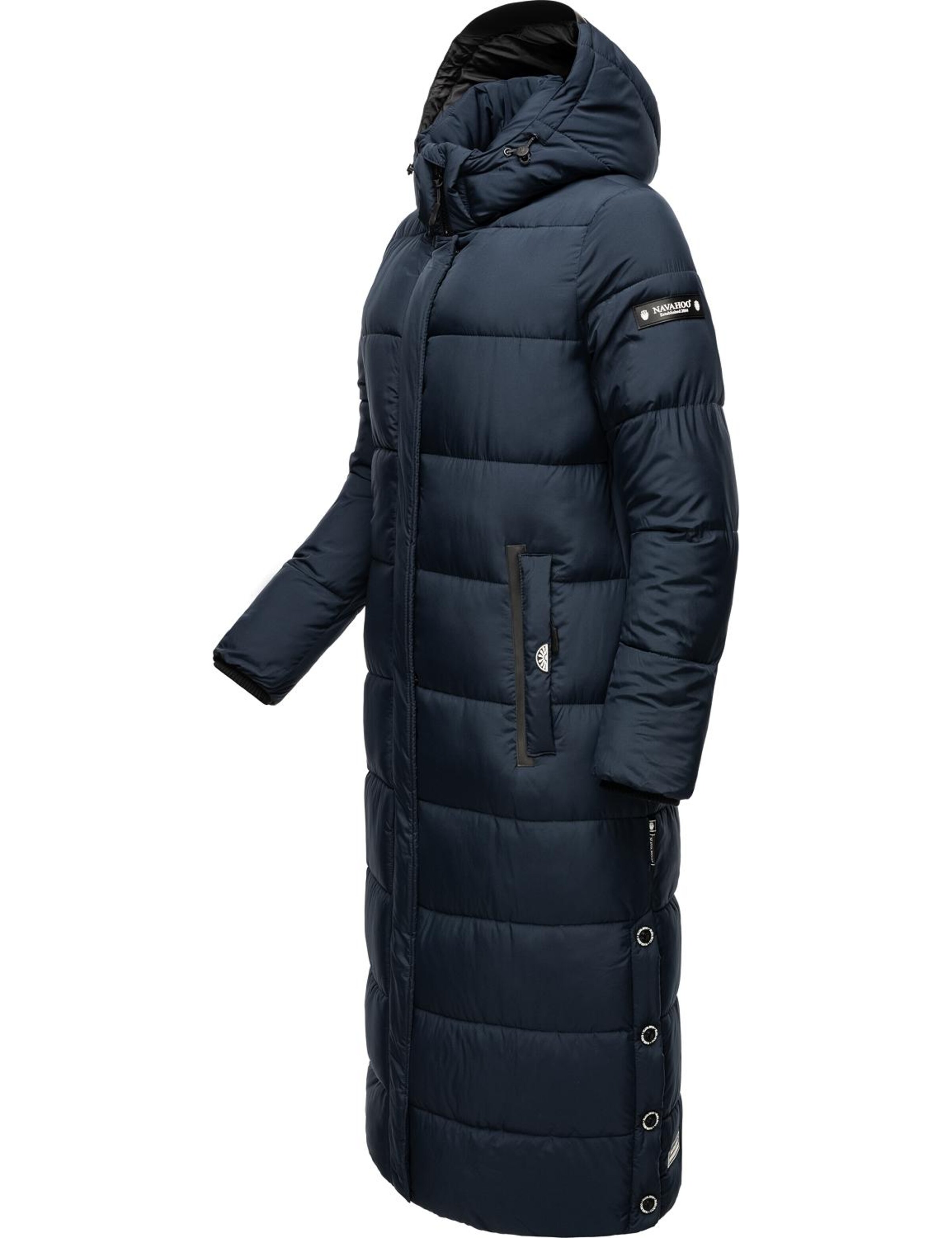 NAVAHOO Mantel 'Isalie' in Blau