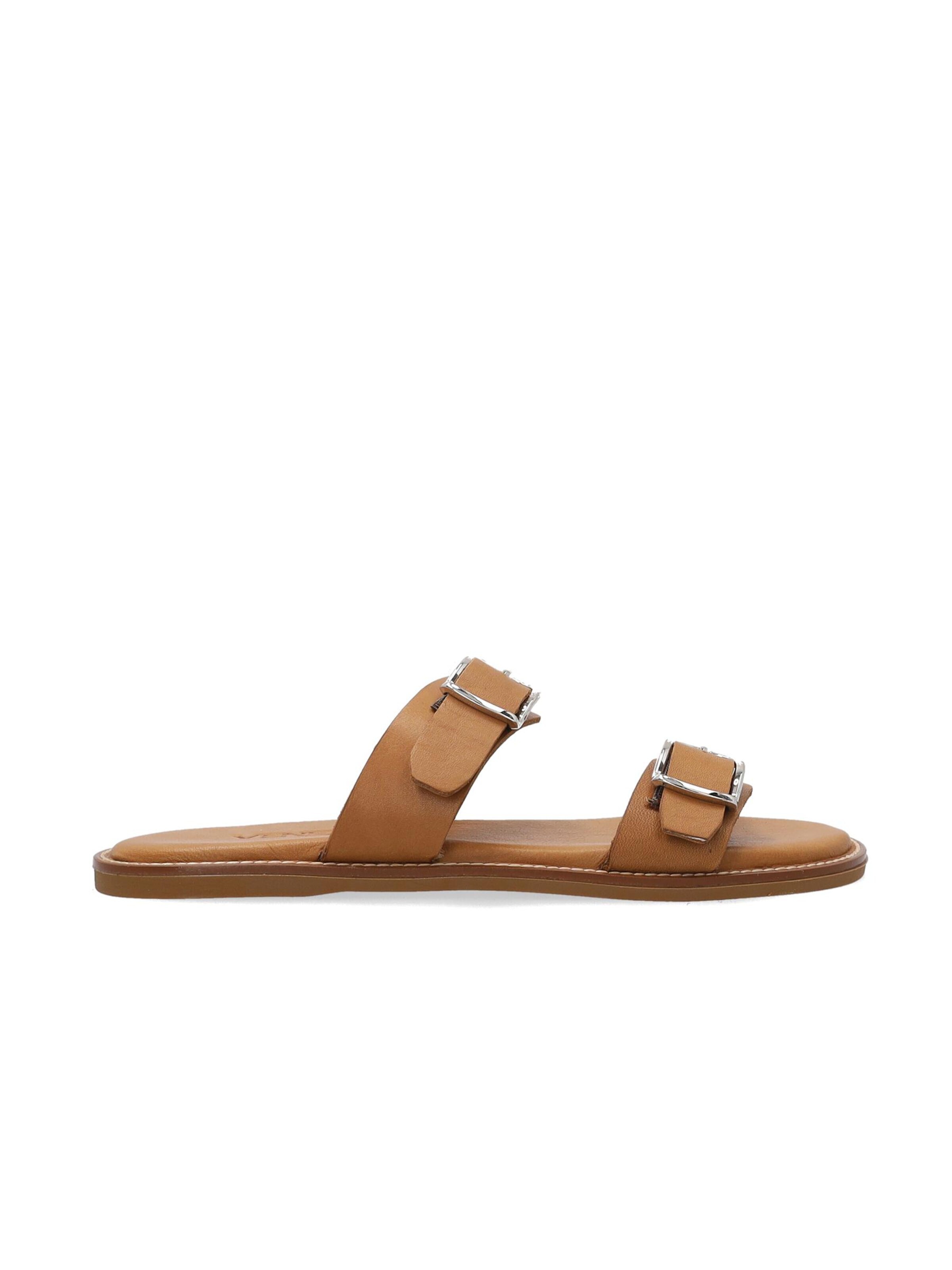 VENEZIA Mules 'Venezia' in Brown: front