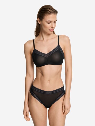 Invisible Soutien-gorge ' Orea ' Hanro en noir : devant