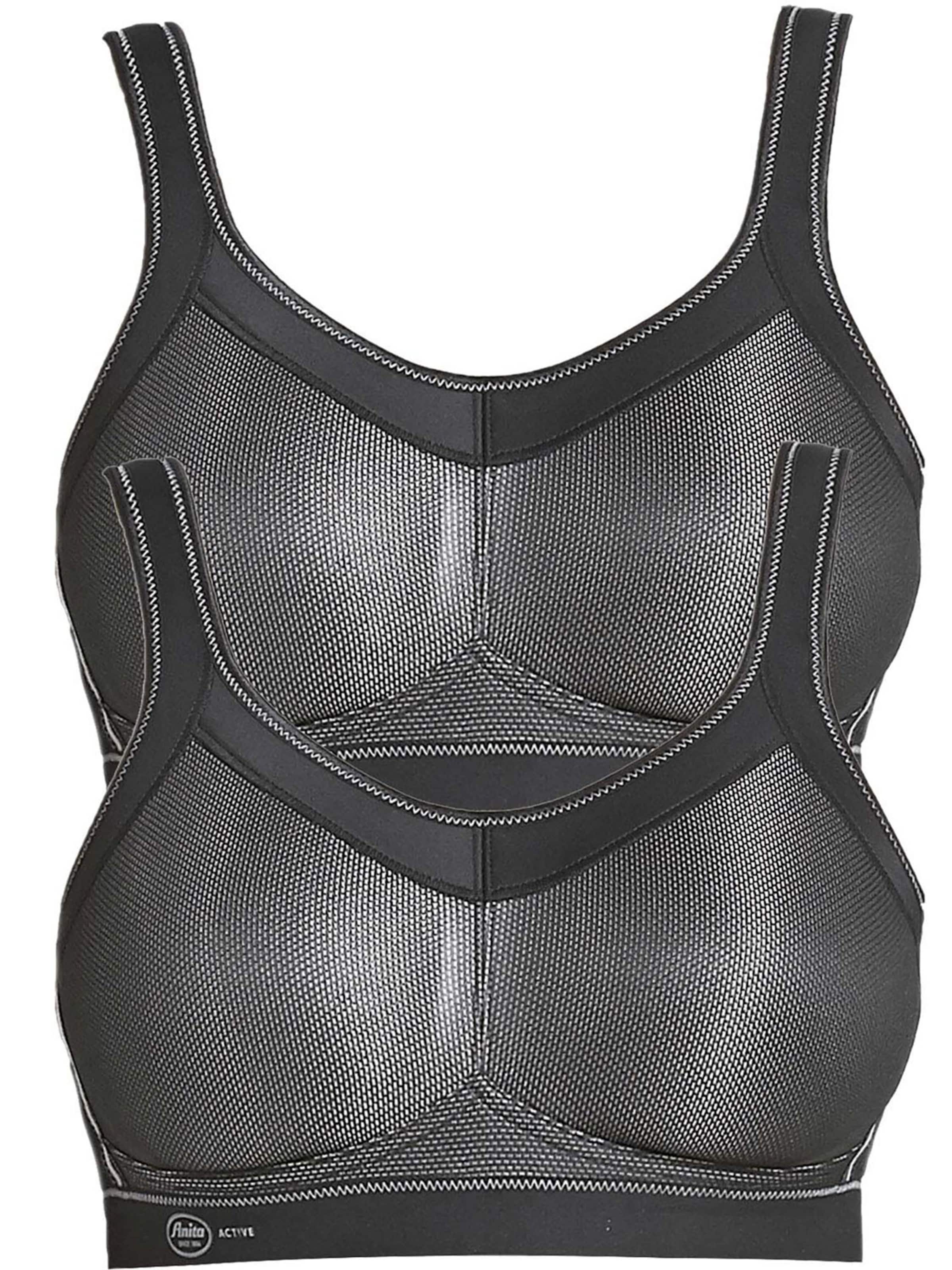ANITA Bustier BH 'Momentum'‌‌‌‌‌‌‌‌ in Schwarz: Vorderseite