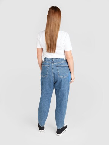 Calvin Klein Jeans Plus Slimfit Jeans 'MOM Jeans PLUS' i blå