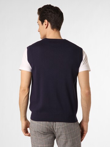 Nils Sundström Sweater Vest in Blue