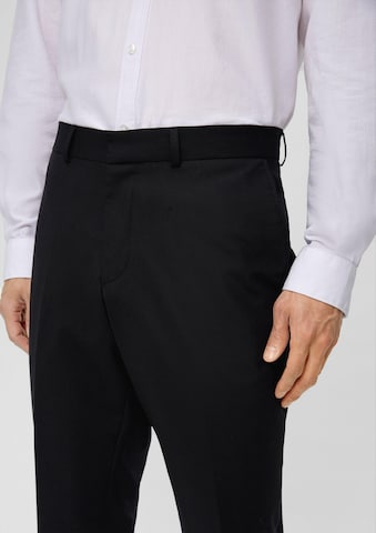 s.Oliver Slimfit Pantalon in Zwart