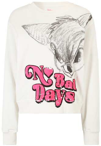 Frogbox Sweatshirt 'No Bad Days' in White