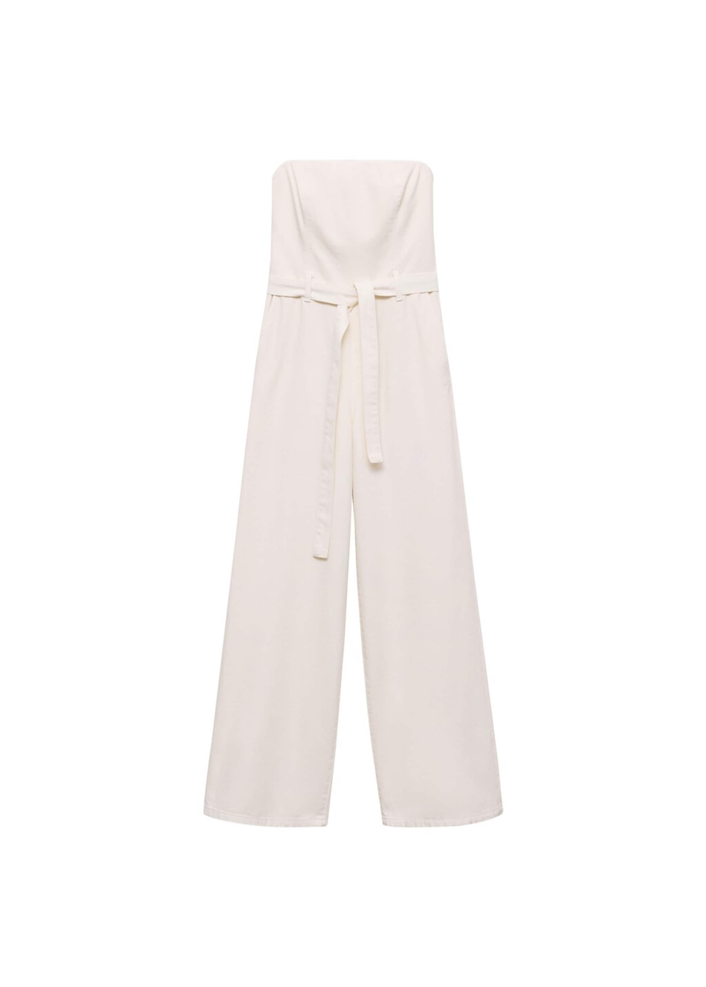 MANGO Jumpsuit 'Cally' in Wool white, Item view