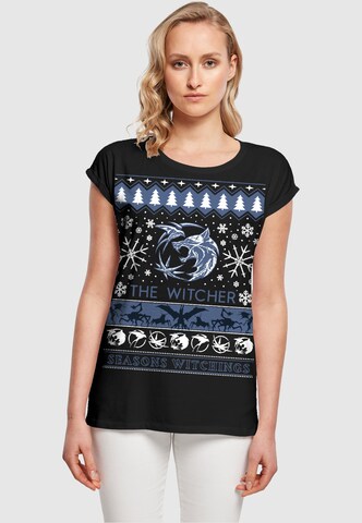T-shirt 'Witcher - Seasons Witchings' ABSOLUTE CULT en noir : devant