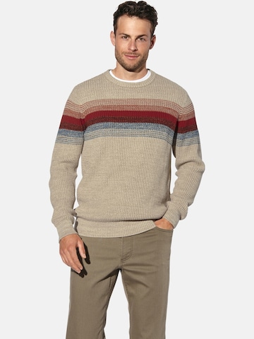 BABISTA Sweater in Beige: front