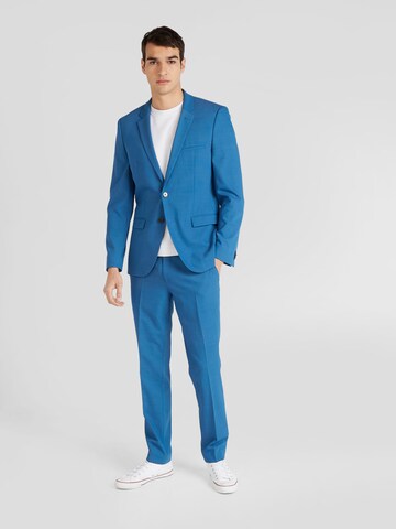 HUGO Regularen Obleka 'Arti/Hesten232X' | modra barva: sprednja stran